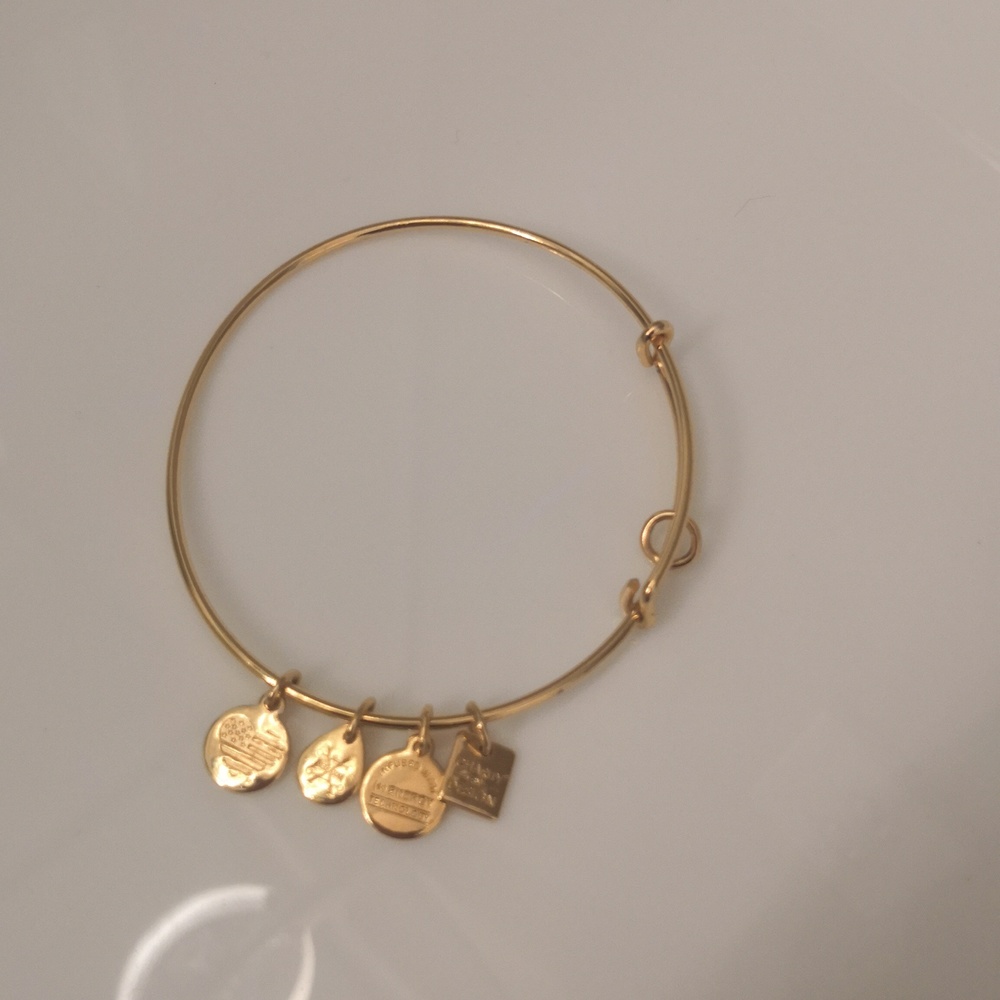 Alex and Ani Goldtone Bracelet